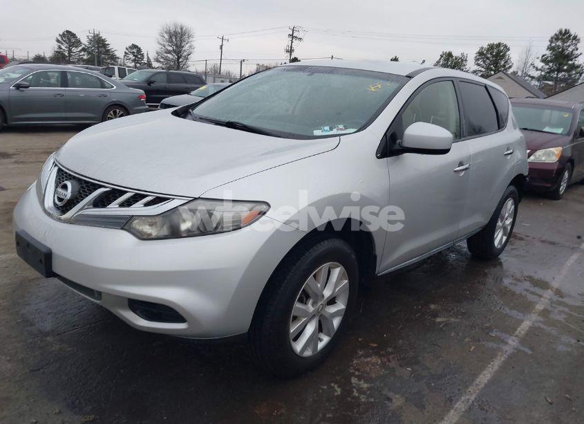 2014 Nissan Murano LE/S/SL/SV (VIN JN8AZ1MW9EW513755) main photo