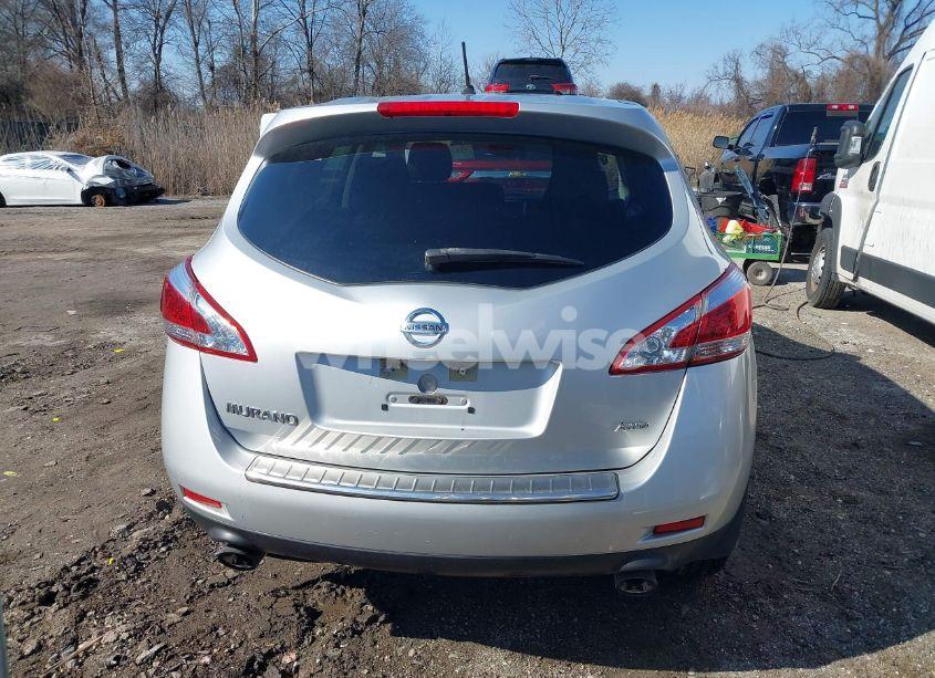 Photo 6 of 2014 Nissan Murano LE/S/SL/SV (VIN JN8AZ1MW9EW514887)
