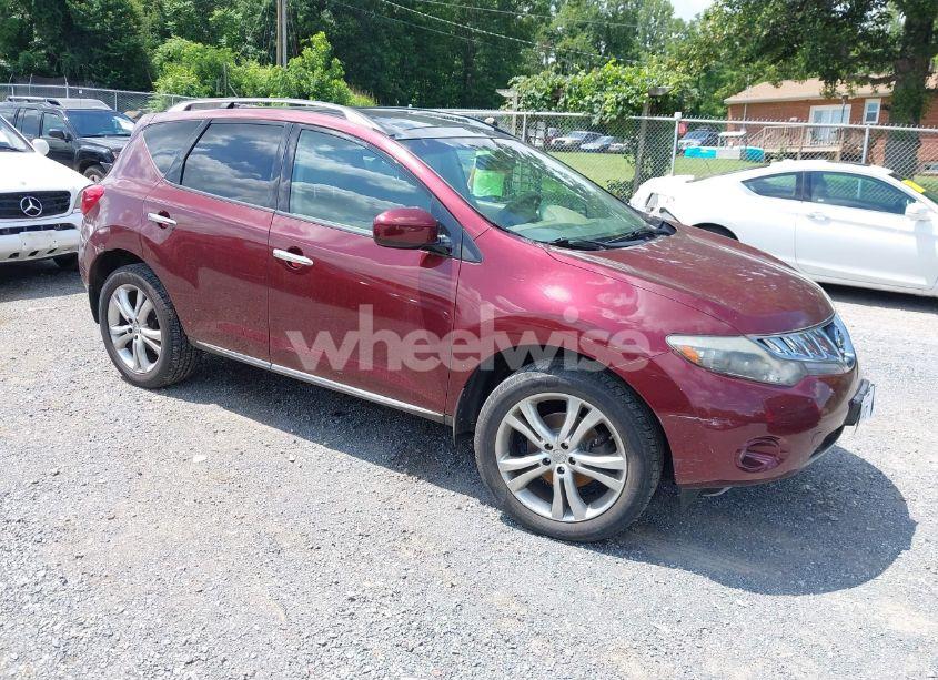 2010 Nissan Murano LE (VIN JN8AZ1MWXAW100267) main photo