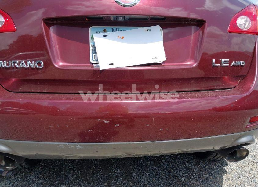 Photo 15 of 2010 Nissan Murano LE (VIN JN8AZ1MWXAW100267)