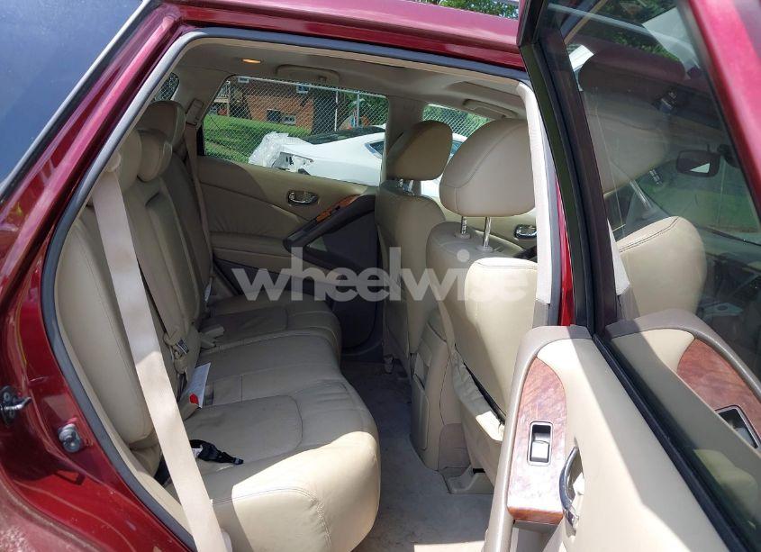 Photo 8 of 2010 Nissan Murano LE (VIN JN8AZ1MWXAW100267)