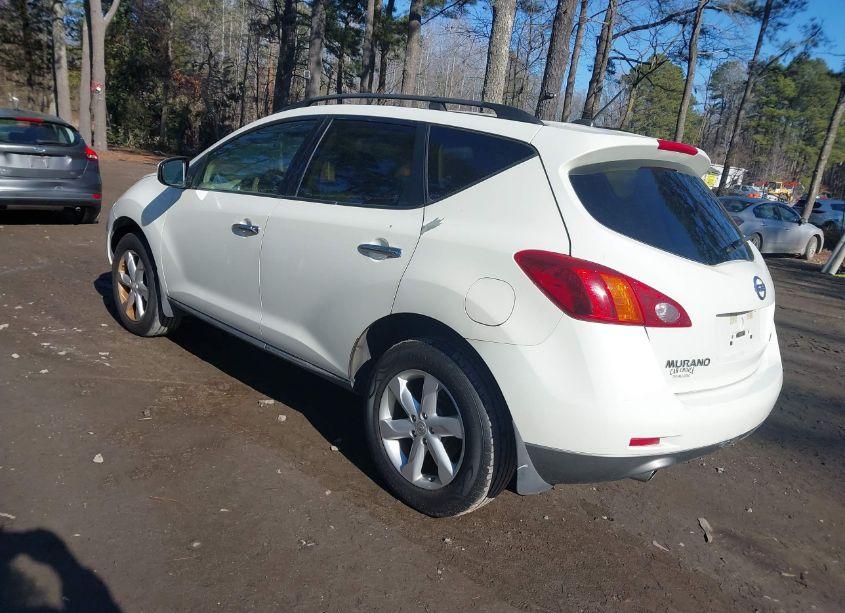 2010 Nissan Murano SL (VIN JN8AZ1MWXAW101242) main photo