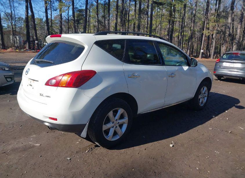 Photo 2 of 2010 Nissan Murano SL (VIN JN8AZ1MWXAW101242)