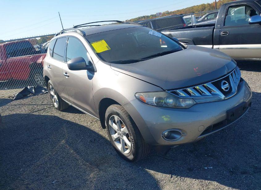 2010 Nissan Murano SL (VIN JN8AZ1MWXAW116372) main photo