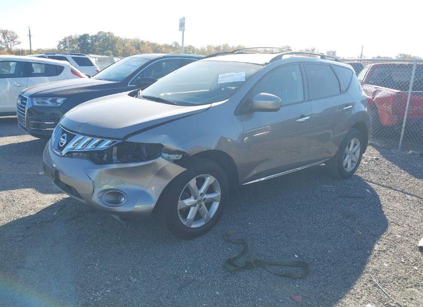 Photo 2 of 2010 Nissan Murano SL (VIN JN8AZ1MWXAW116372)