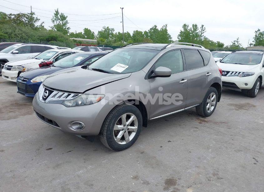 Photo 2 of 2010 Nissan Murano SL (VIN JN8AZ1MWXAW127646)