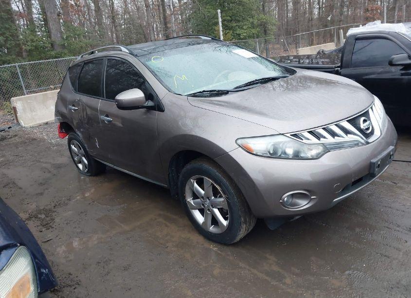 2010 Nissan Murano SL (VIN JN8AZ1MWXAW136752) main photo
