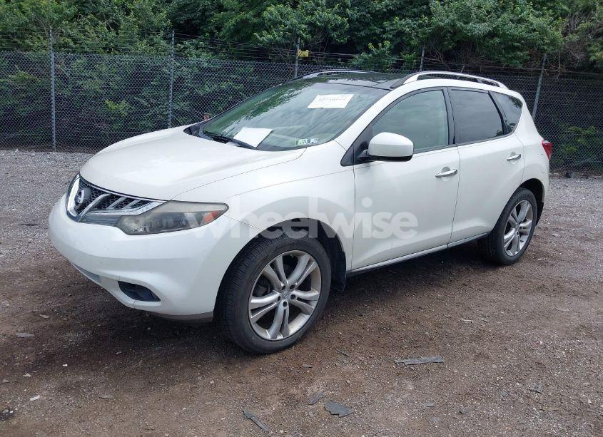 Photo 2 of 2011 Nissan Murano LE (VIN JN8AZ1MWXBW151060)