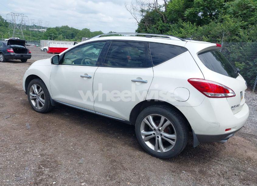 Photo 3 of 2011 Nissan Murano LE (VIN JN8AZ1MWXBW151060)