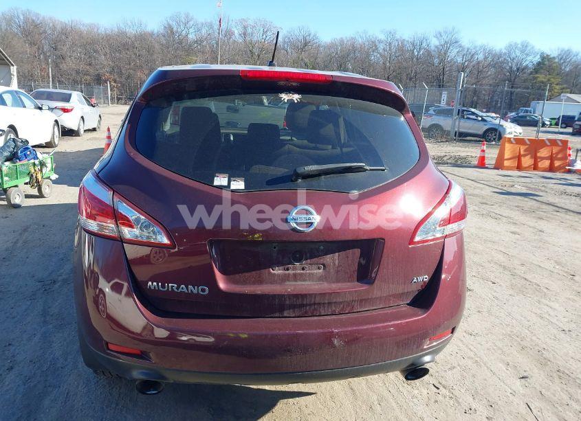 Photo 2 of 2011 Nissan Murano S (VIN JN8AZ1MWXBW168005)