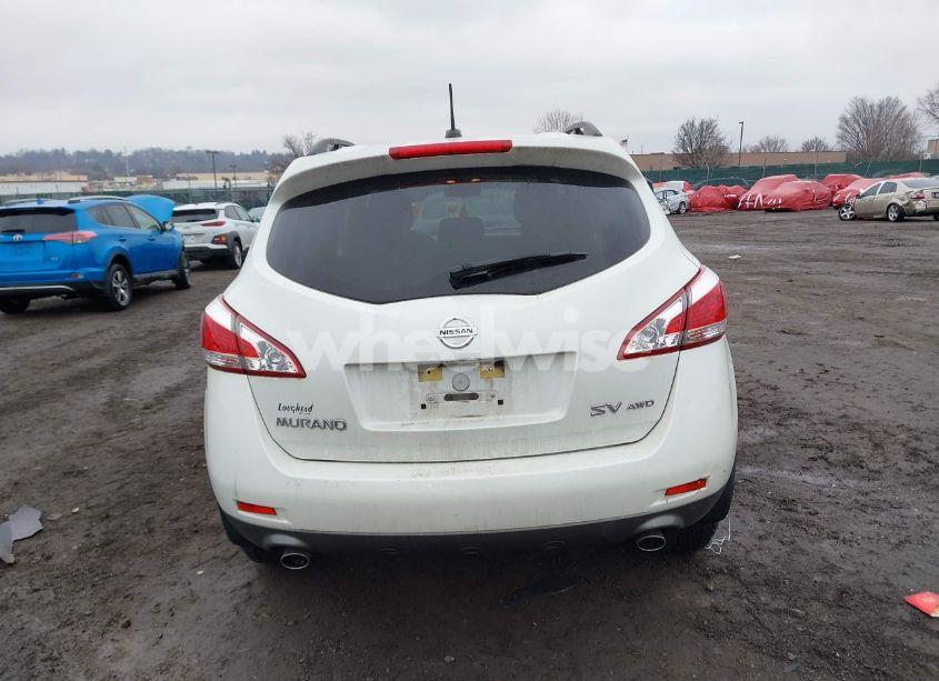 Photo 2 of 2011 Nissan Murano SV (VIN JN8AZ1MWXBW186293)