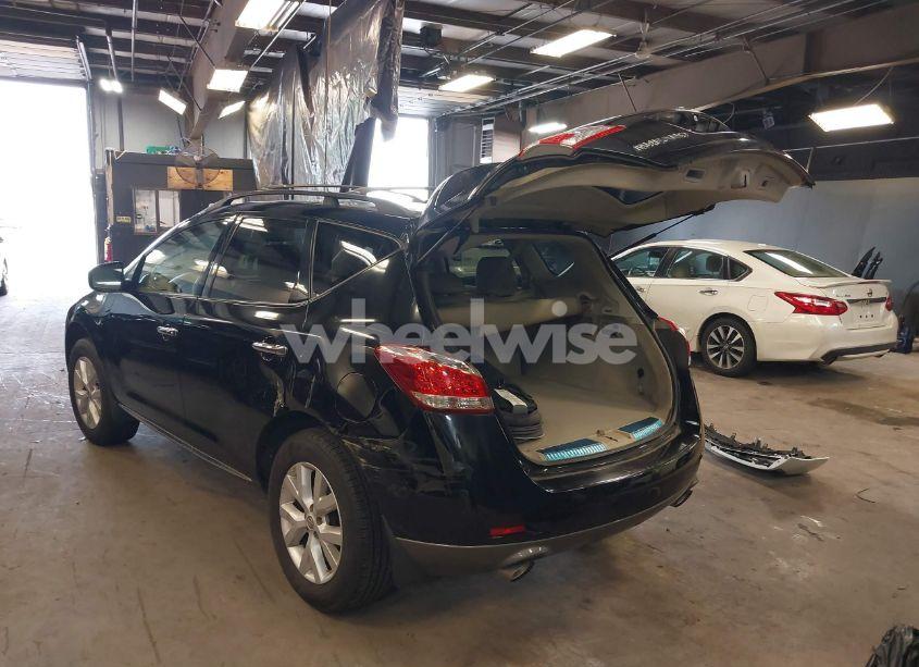 Photo 2 of 2011 Nissan Murano SL (VIN JN8AZ1MWXBW187833)