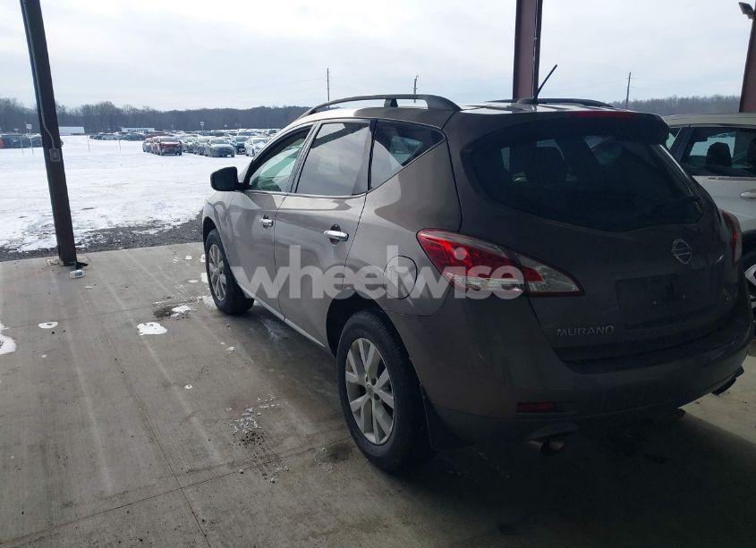 2012 Nissan Murano SL (VIN JN8AZ1MWXCW200453) main photo