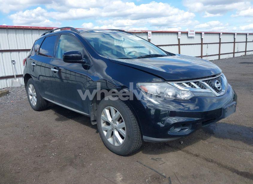 2012 Nissan Murano S/SL/LE (VIN JN8AZ1MWXCW202798) main photo