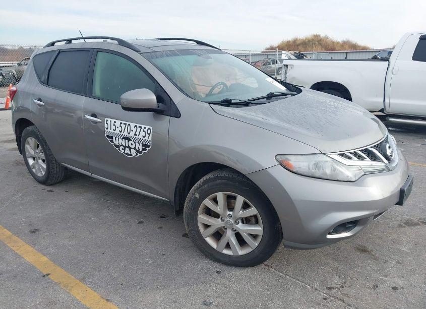 2012 Nissan Murano SL (VIN JN8AZ1MWXCW219598) main photo