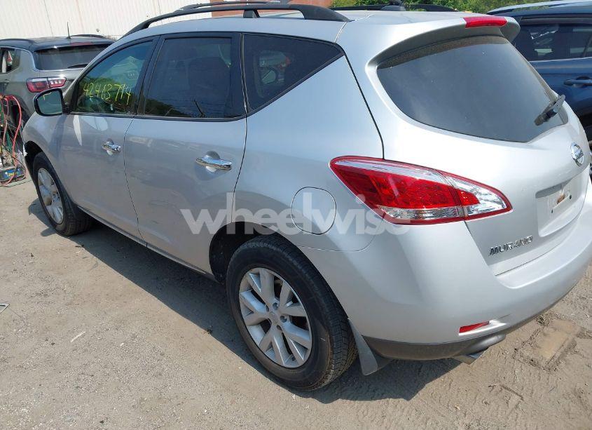 Photo 3 of 2012 Nissan Murano SL (VIN JN8AZ1MWXCW226258)