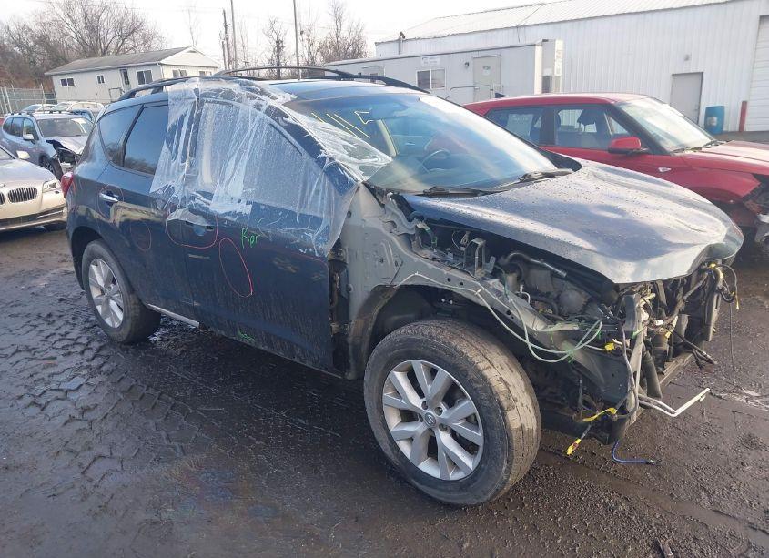 2012 Nissan Murano SV (VIN JN8AZ1MWXCW231136) main photo