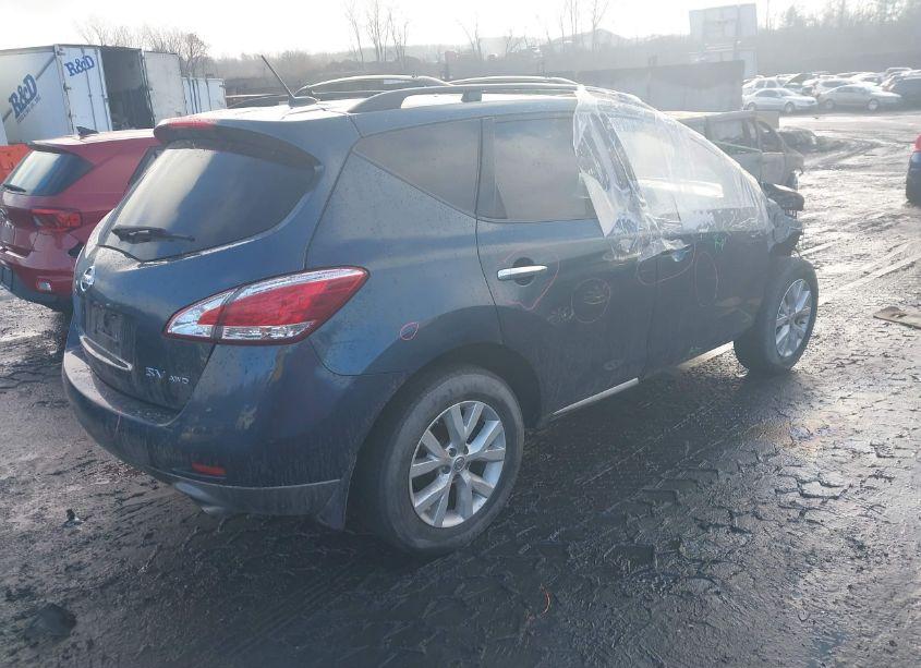 Photo 2 of 2012 Nissan Murano SV (VIN JN8AZ1MWXCW231136)
