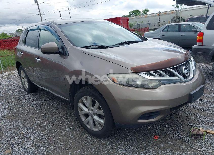 2012 Nissan Murano S (VIN JN8AZ1MWXCW238779) main photo