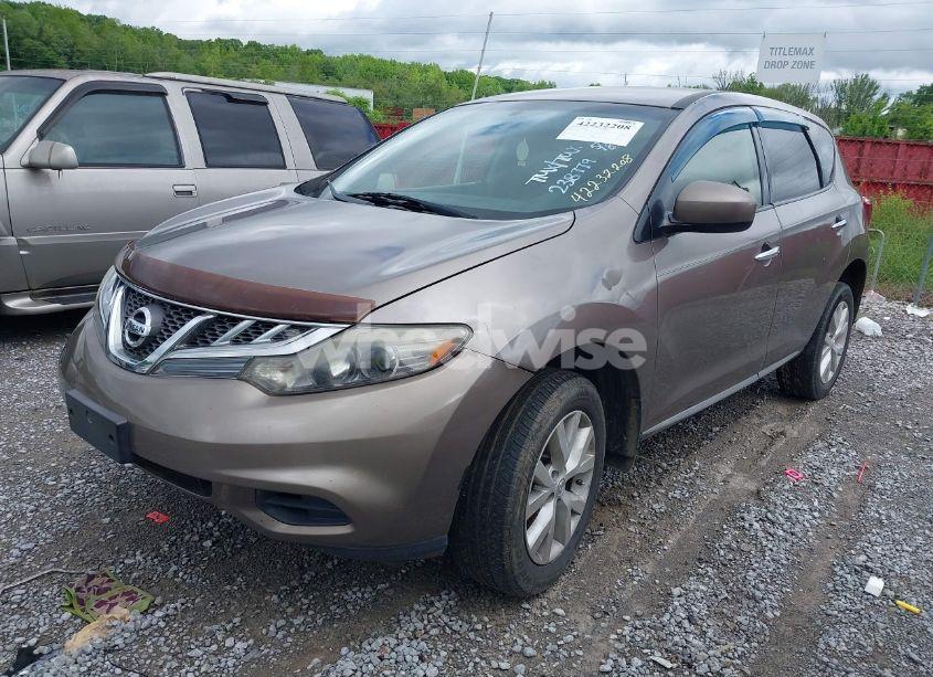 Photo 2 of 2012 Nissan Murano S (VIN JN8AZ1MWXCW238779)