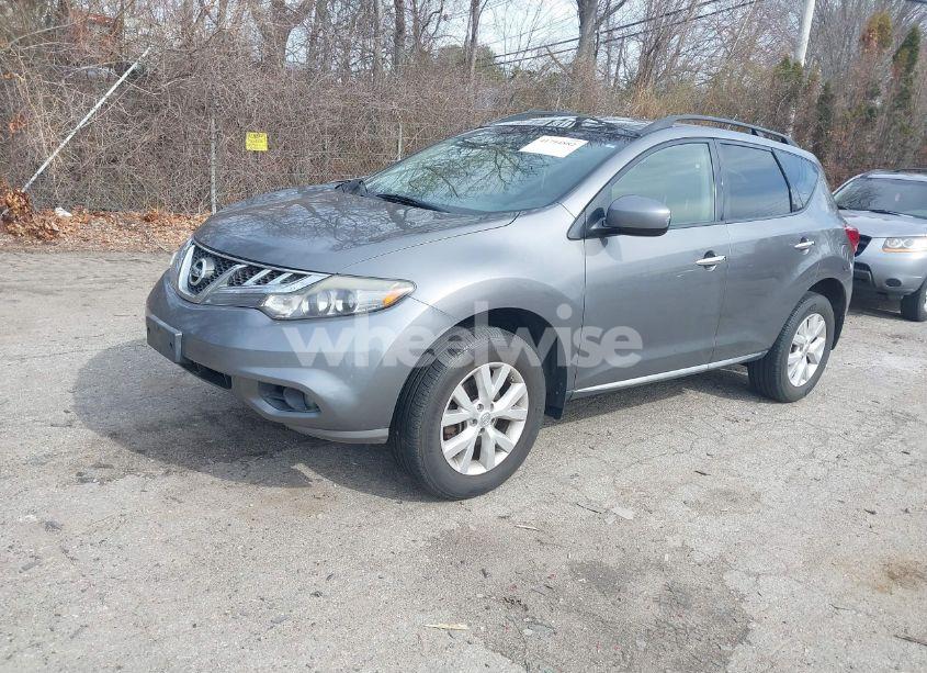 Photo 2 of 2013 Nissan Murano SL (VIN JN8AZ1MWXDW318858)