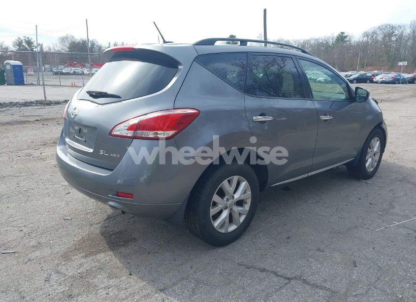 Photo 4 of 2013 Nissan Murano SL (VIN JN8AZ1MWXDW318858)