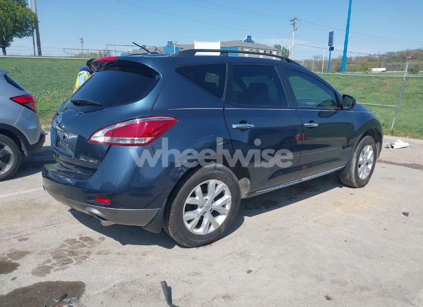 Photo 4 of 2014 Nissan Murano SL (VIN JN8AZ1MWXEW501467)