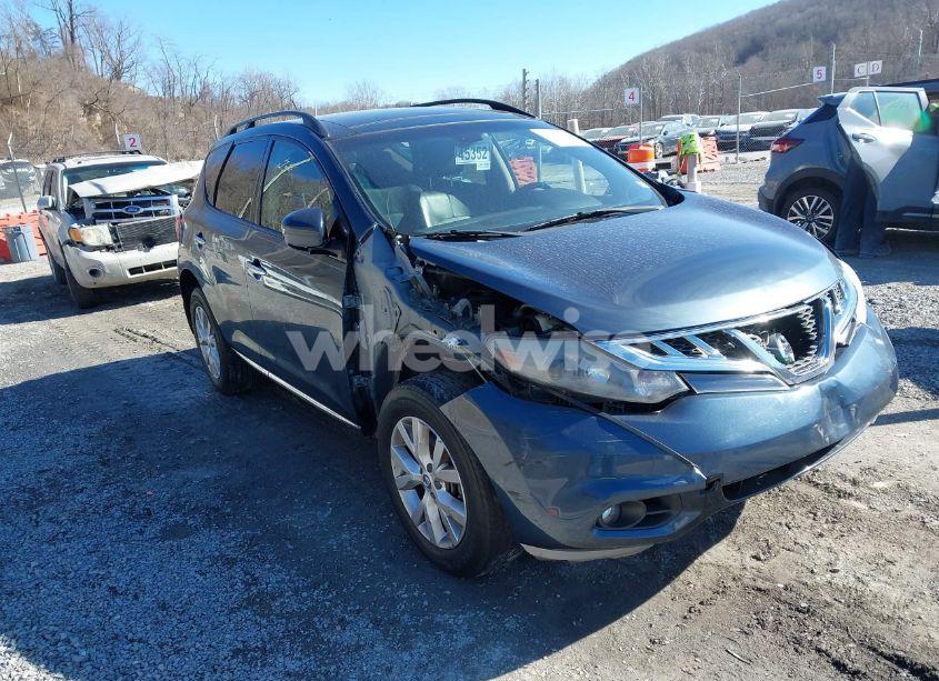 2014 Nissan Murano SL (VIN JN8AZ1MWXEW520200) main photo