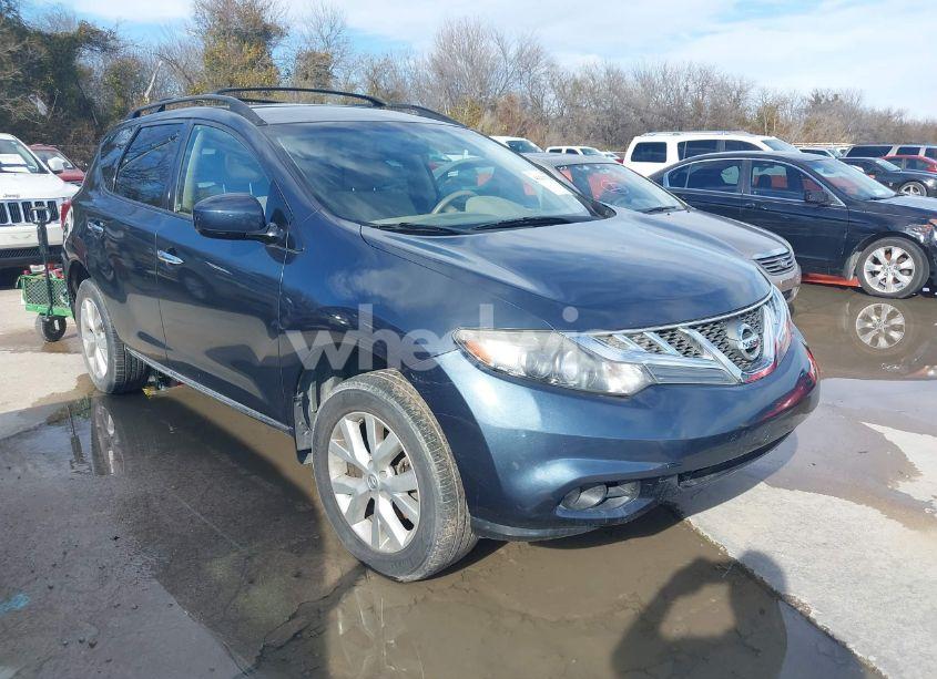 2014 Nissan Murano SV (VIN JN8AZ1MWXEW520830) main photo