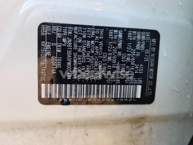 Photo 8 of 2023 NISSAN ROGUE SV (VIN JN8BT3BA0PW007484)