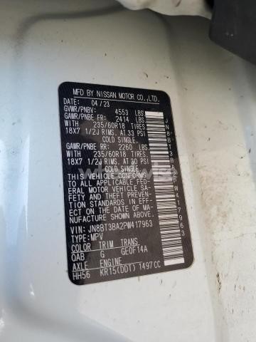 Photo 12 of 2023 NISSAN ROGUE SV (VIN JN8BT3BA2PW417963)