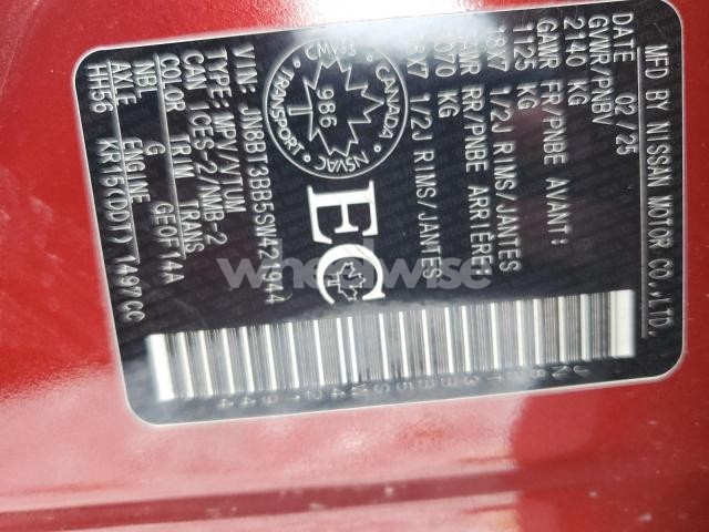 Photo 9 of 2025 NISSAN ROGUE SV (VIN JN8BT3BB5SW421944)