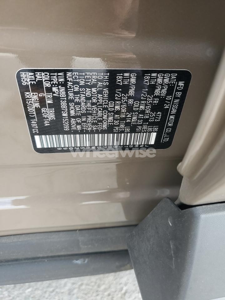 Photo 14 of 2025 NISSAN ROGUE SV (VIN JN8BT3BB7SW152099)