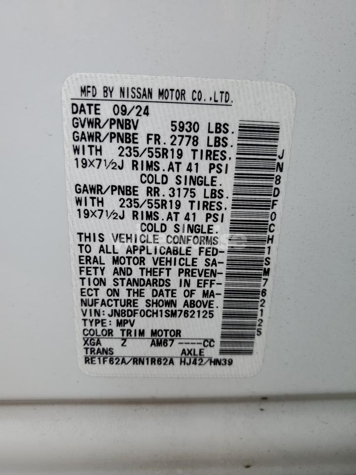 Photo 13 of 2025 NISSAN ARIYA PLATINUM + (VIN JN8DF0CH1SM762125)