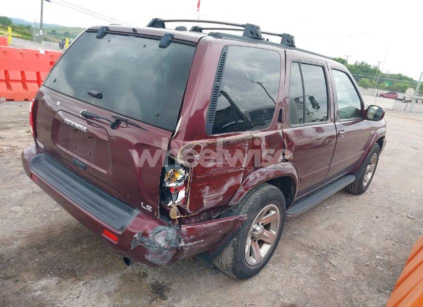 Photo 4 of 2004 Nissan Pathfinder LE PLATINUM (VIN JN8DR09Y34W913407)