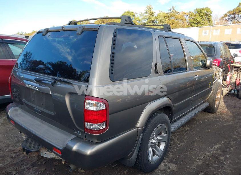 Photo 4 of 2004 Nissan Pathfinder LE PLATINUM (VIN JN8DR09Y44W908815)