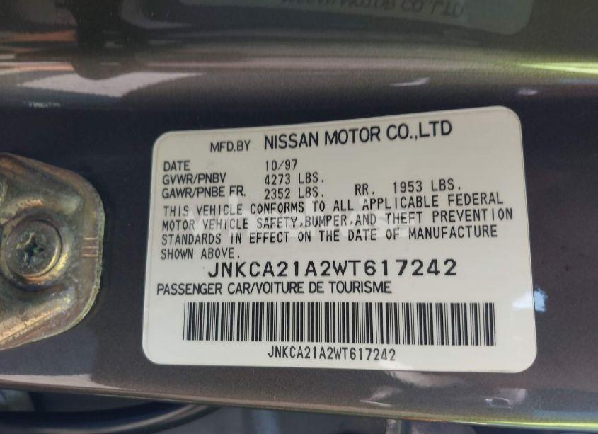 Photo 9 of 1998 Infiniti I30 STANDARD/TOURING (VIN JNKCA21A2WT617242)