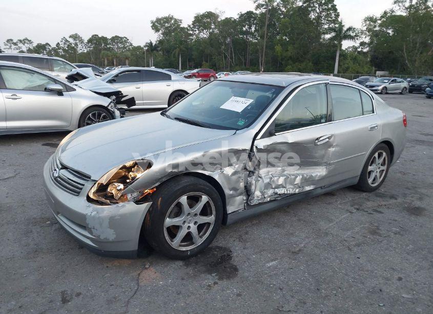 Photo 2 of 2003 Infiniti G35 BASE W/6 SPEED MANUAL (VIN JNKCV51E03M010450)