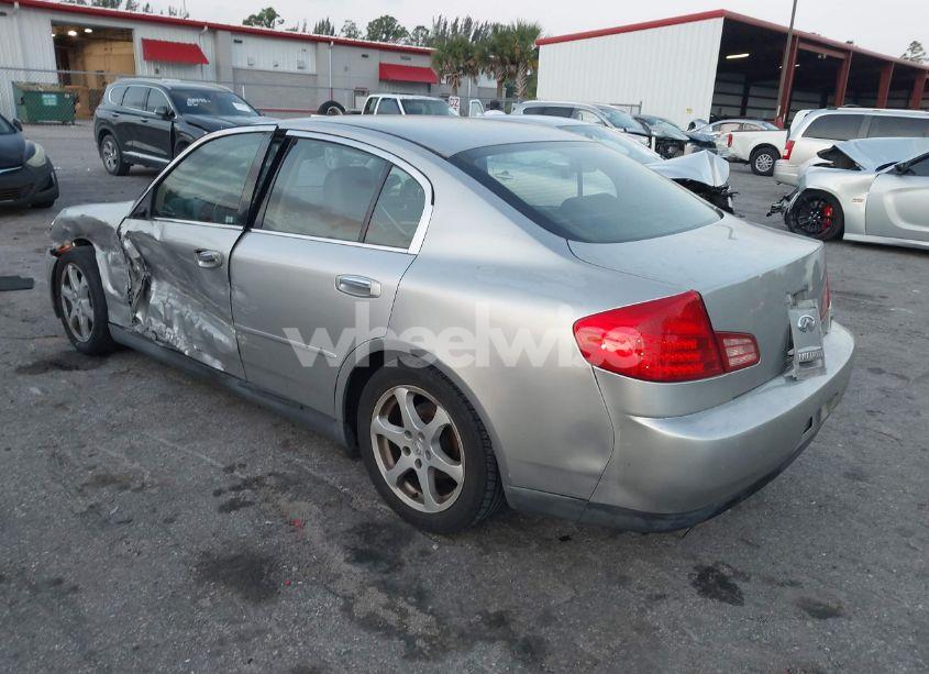 Photo 3 of 2003 Infiniti G35 BASE W/6 SPEED MANUAL (VIN JNKCV51E03M010450)