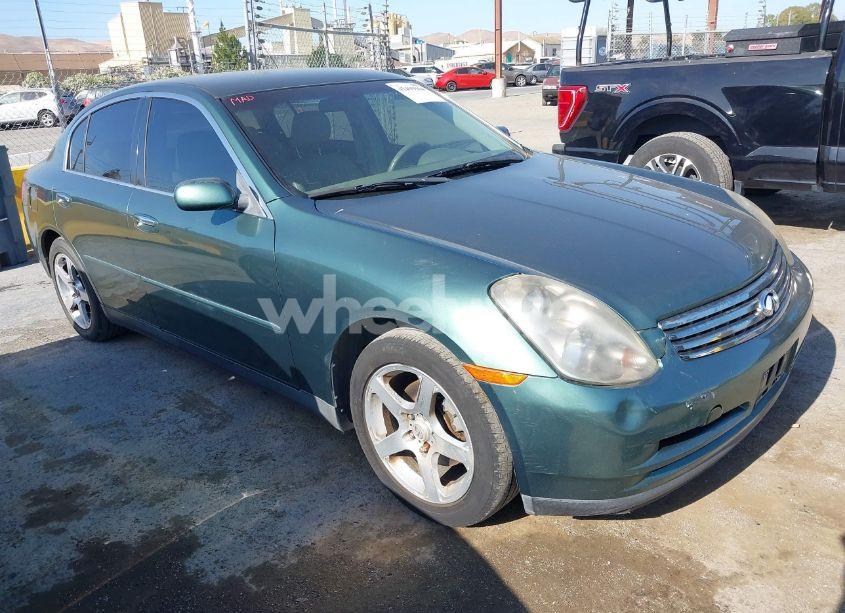 2003 Infiniti G35 LUXURY LEATHER (VIN JNKCV51E13M330876) main photo