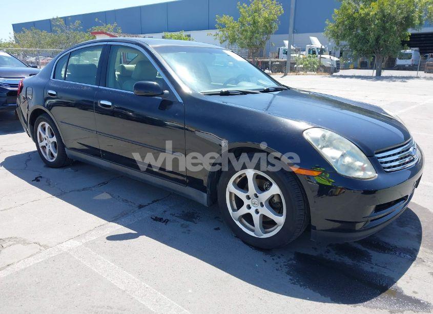 2003 Infiniti G35 LUXURY LEATHER (VIN JNKCV51E23M321491) main photo