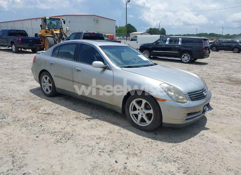 2003 Infiniti G35 LUXURY LEATHER (VIN JNKCV51E53M302966) main photo