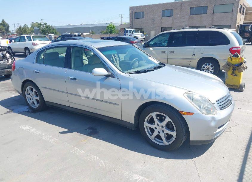 2003 Infiniti G35 LUXURY LEATHER (VIN JNKCV51E53M332646) main photo