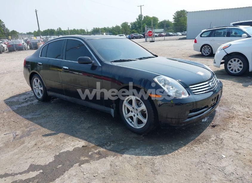 2003 Infiniti G35 LUXURY LEATHER (VIN JNKCV51E63M311157) main photo