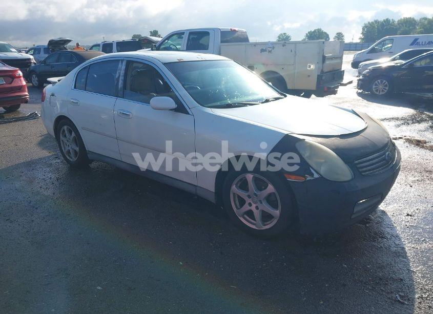 2003 Infiniti G35 LUXURY LEATHER (VIN JNKCV51E73M021817) main photo
