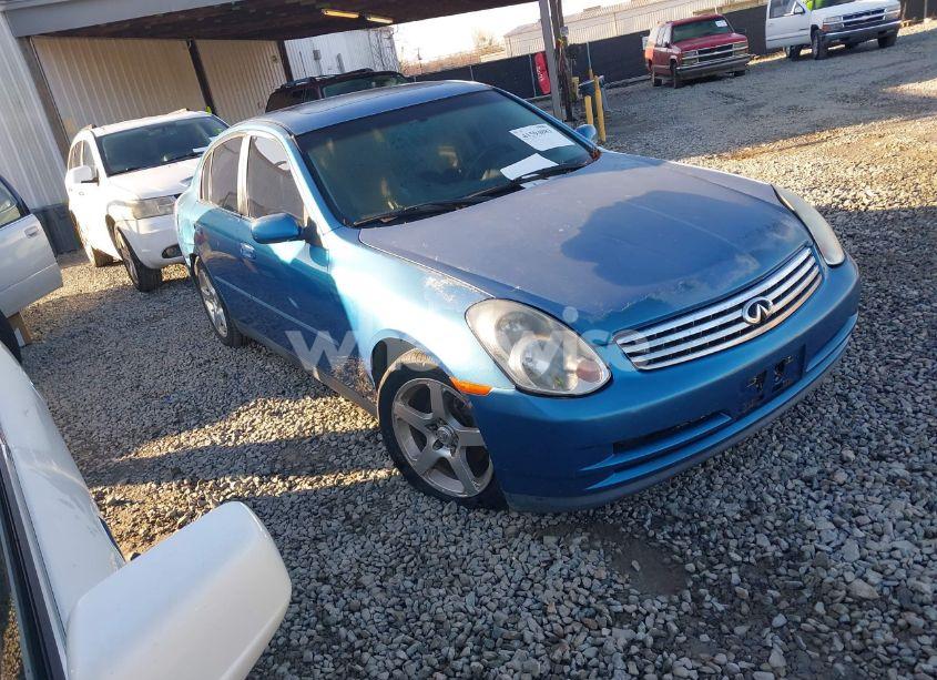 2003 Infiniti G35 LUXURY LEATHER (VIN JNKCV51E73M301740) main photo
