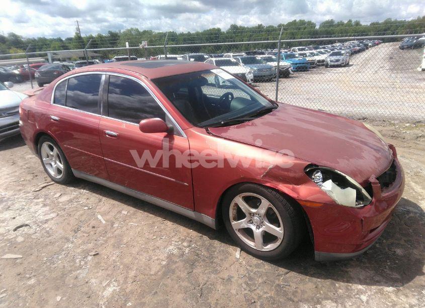 2003 Infiniti G35 LUXURY LEATHER (VIN JNKCV51E83M017579) main photo