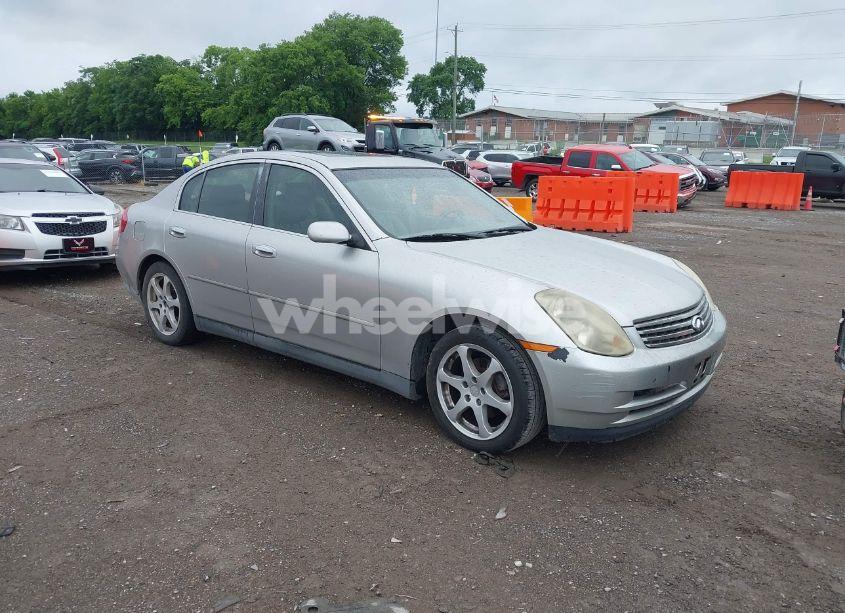2003 Infiniti G35 LUXURY LEATHER (VIN JNKCV51E93M025349) main photo