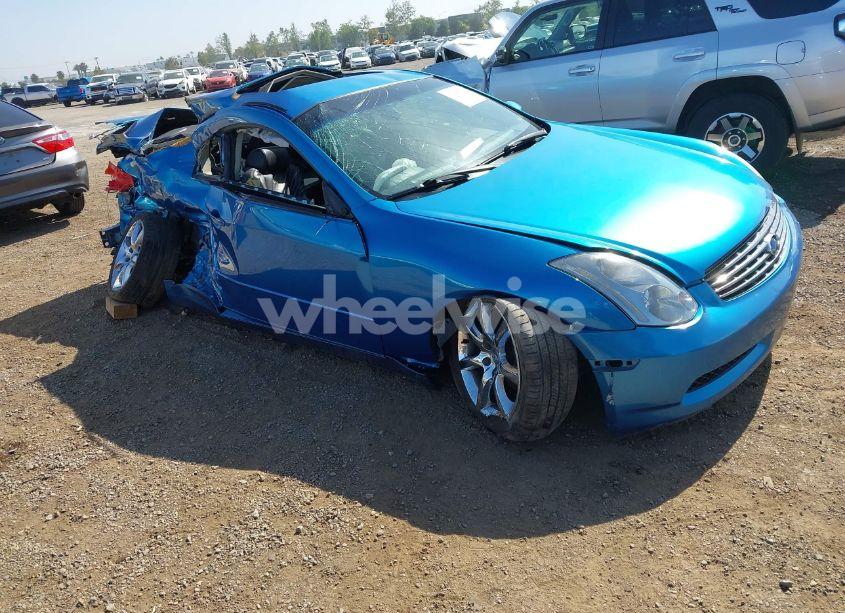 2003 Infiniti G35 BASE W/LEATHER (VIN JNKCV54E03M216170) main photo