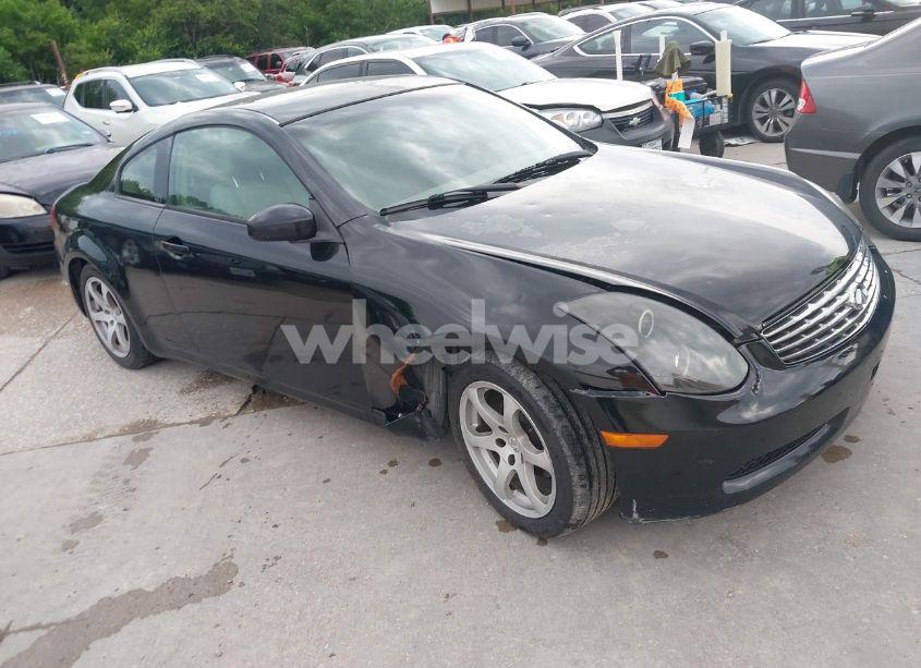 2003 Infiniti G35 BASE W/LEATHER (VIN JNKCV54E13M215206) main photo